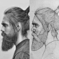 素描作品 | INS： j.drw ​​​​