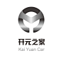 这是一个汽车俱乐部logo，logo由一个圆形和Y字母组成，圆形寓意车轮，Y源自logo名字元的拼音首字母，金属质感和汽车行业气质相匹配
