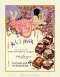 LOGO设计二十世纪初的化妆品广告画，现在看来依然惊艳！
via：Fred L. Packer ​​​ ​​​​