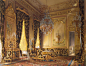 藝術｜沙皇俄國宮殿。
Mansion of Baron A.L. Stieglitz
Premazzi, Luigi
Russia, 1870s
全圖：O网页链接
