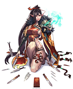 P·A·N采集到女性刺客