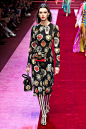 Dolce & Gabbana Spring 2018 Ready-to-Wear Fashion Show : The complete Dolce & Gabbana Spring 2018 Ready-to-Wear fashion show now on Vogue Runway.