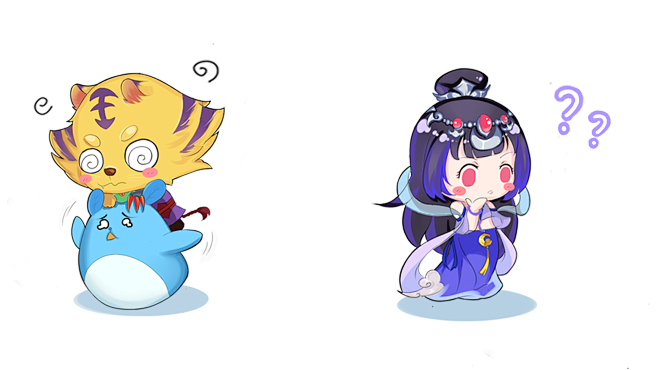 魔玲珑和虎头怪
