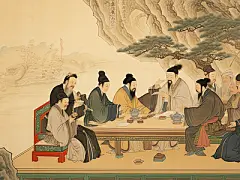 中式禅意山水壁纸贴图下载【ID:1150770269】_【知末网贴图库】
