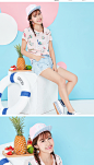 妮菲学院少女夏装2016韩国卡通印花粉色短袖t恤学生可爱纯棉上衣-tmall.com天猫
