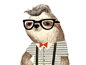 Hipster Sloth