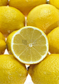 黄色柠檬，柑橘类柠檬