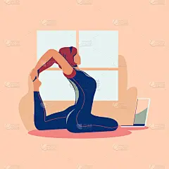 新冠肺炎疫情期间的居家体育锻炼和训练。在检疫病媒图期间保持冷静