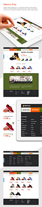 Balance Shop on Behance