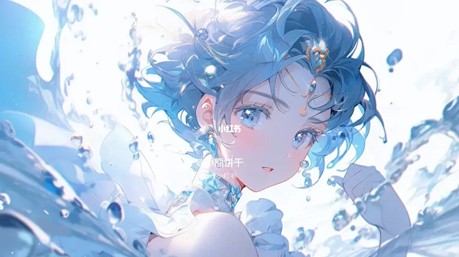 高清美少女战士电脑壁纸 ｜水星