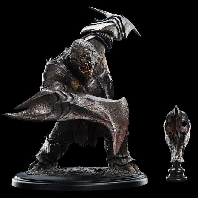 Weta Workshop - War Troll and Helm : Mightiest of all Azog’s beasts are ...