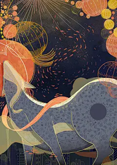 夏季毕业设计插画广州羊城青春答卷2017插画插画习作鱼腩人  原创作品