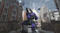 Overwatch - Uprising, Gaëtan Montaudouin : I had the pleasure of modeling and texturing the turrets, the payload and the Van.
Concept art for the payload was made by Ben Zhang (https://www.artstation.com/naughtyboy)

All Overwatch maps are a group effort.