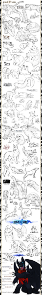 Animal Sketches by Altalamatox.deviantart.com on @deviantART || CHARACTER DESIGN REFERENCES | Find more at https://www.facebook.com/CharacterDesignReferences if you're looking for: #line #art #character #design #model #sheet #illustration #best #concept #