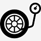 充气轮图标png免抠素材_新图网 https://ixintu.com 运输 车轮 车库 加油站 充气