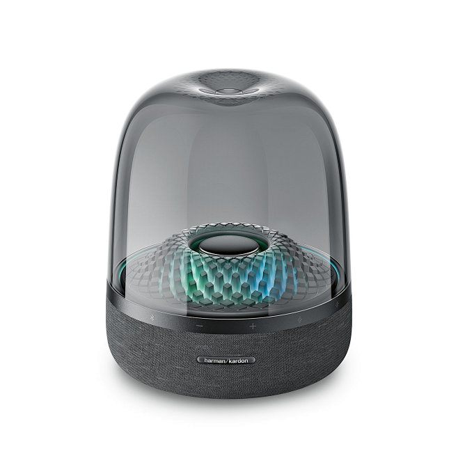 Support Pour Enceinte Harman/Kardon Aura Studio 3 & 4 - Base En Acrylique Ou Bois - Améliore Le Son Et La Stabilité