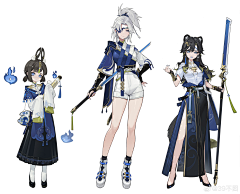 喵~`采集到服装设计（国潮）
