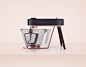 Ziyanda Stand Mixer : I was invited to create from scratch the complete industrial design project of the stand mixer for Ziyanda, a South African brand with focus on luxury market, based on them concept. The well-crafted briefing brought me lots of releva