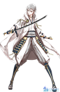 【新提醒】【刀剑乱舞】日韩风游戏角色立绘素材 超赞的POSE 272P_原画资源下载区_CG游麟网游戏美术制作交流平台 - 最专业的游戏美术制作交流平台