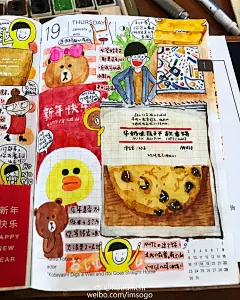 #給你看看我的手帳# 在写手帐方面我从来不偷懒，我不是不想偷懒，而是不敢偷懒，偷懒一次，日后是要用很多时间来弥补的，就像说一个谎，我们要用许多谎来圆，所以我不敢！于是今天的推送既有手帐图片，又有小布心灵鸡汤，既有小教程，也有小视频！让你躺在床上慢慢看！O啧啧啧，简直不敢看！

组织抄送 ​​​​...展开全文c