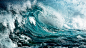 ID-949832-高清晰咆哮的海浪壁纸高清大图