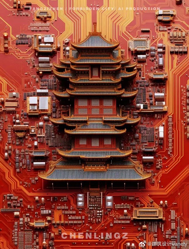 芯片与故宫#遇见艺术... - @建筑设...