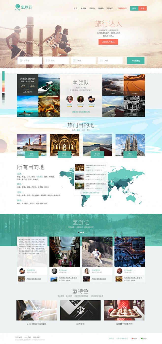 旅游 by Nesta - UE设计平台...