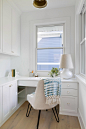 Modern Farmhouse with views of Prior Lake - Farmhouse - Home Office - Minneapolis - by Sustainable Nine Design + Build
