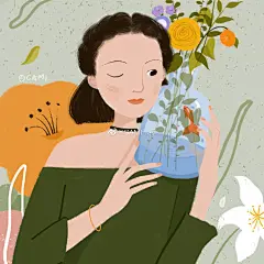 插画超话

作者：@CAMI卡缪

插画可以保持一个人的童真
带着她的倔强，跃然屏上 ​ ​​​​