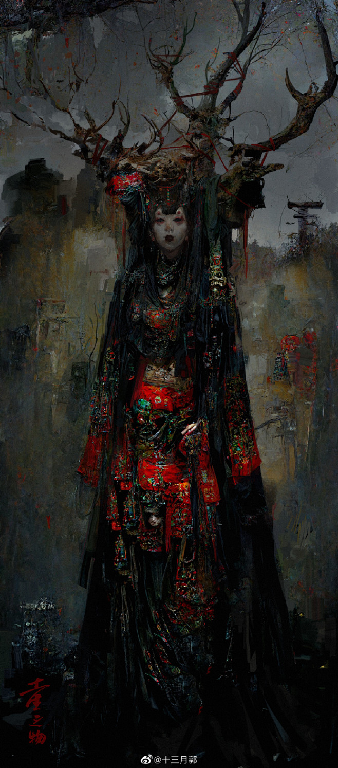 阴间画师超话 土生之物三张了，三成AI...