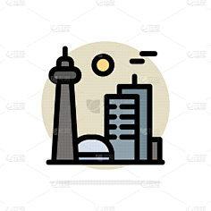 花瓣素材-场景图片采集到城市