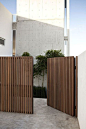 Gate, modern fencing ***Repinned by Normoe, the Backyard Guy (#1 backyardguy on Earth) Follow us on; http://twitter.com/backyardguy: 