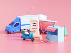 香蕉味的studio采集到C4D