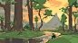 Pixel art scenes, Noah Bradley : Just some fun work.