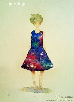 一棵羊角榕  的插画 小宇宙