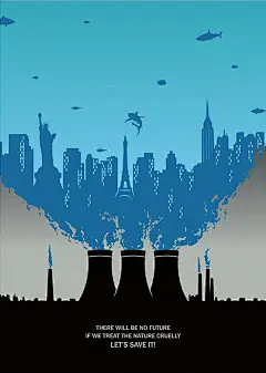 大气污染你怕吗？20张公益海报设计