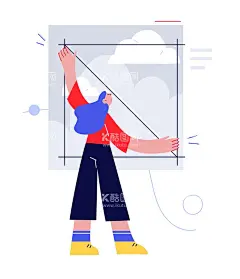 扁平风简笔画抽象人物插画  - 源文件下载【酷图网】扁平人物,手绘人物,扁平风,扁平插画类,动漫动画,动漫人物,h5,抽象,流行,青年,潮流,创意,简约,扁平化,卡通,数据,分析,界面,扁平,商务,互联网,场景交流,商业人物,扁平插画,二维插画,科技插画,工作场景,手机界面,移动界面,数字化插图,社交,通讯,交友,点赞,收藏,关注,平台,插画,