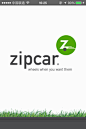 ZIPCAR手机APP启动页UI设计 | Tuyiyi.com!