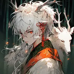鹿来了！鹿与少年系列头像更新，阴阳师风格