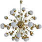 Huge "Sputnik" Chandelier | From a unique collection of antique and modern chandeliers and pendants at <a href="http://www.1stdibs.com/furniture/lighting/chandeliers-pendant-lights/" rel="nofollow" target="_blank&