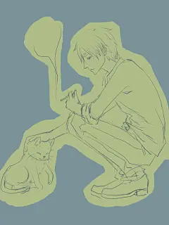 帅逼菜  的插画 Sanji Kun