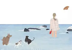 #恋物插画# 她的画，安静、治愈，可能因为那个场景让人联想到家，也可能因为画的颜色特别安宁柔和。我们为你采访了插画师@十指zhishi ，与她一起聊聊背后的创作故事：O她画里这些不经意的片段，会是治愈你的小药丸... ​​​​ 