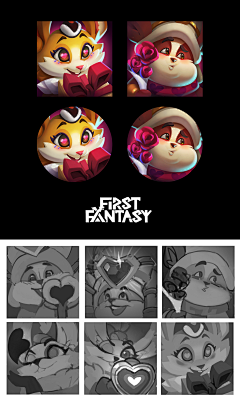 爱睡得小胖采集到{游戏系列}IGG FF(场景,角色,UI)