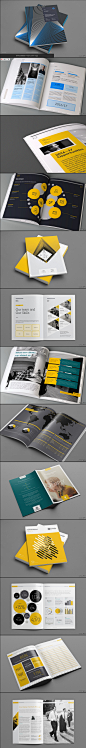 扁平化企业画册设计-Temp ly [16P]-平面设计