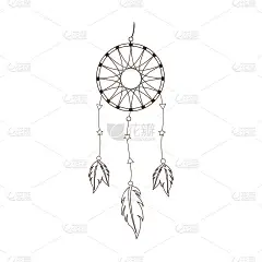 追梦人。矢量图