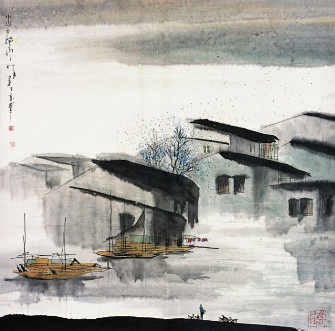 杨明义 水墨作品