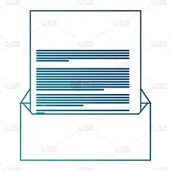 公司信封和文件信笺空白