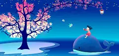 手绘儿童背景高清素材 hello 加拿大 动漫 卡通 夜晚 宁静 小女孩 小岛 小灯笼 手绘 插画 星云 星星 星海 星空 星际 枫叶 树干 树枝 梦境 梦幻 梦幻童话 梦幻童话模板下载 梦幻童话素材下载 海报banner 海洋 童话 童趣 红色 蓝色 飘落 魔幻 鲸鱼 背景 设计图片 免费下载