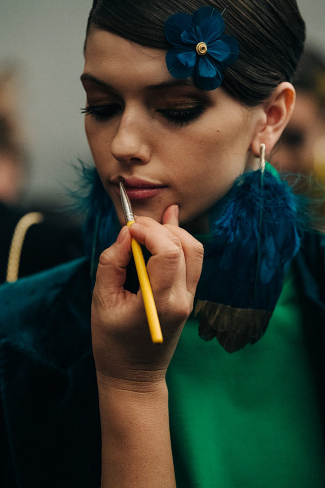 Backstage at Tom For...