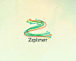 Zipliner邮编衬垫线条标志设计欣赏
